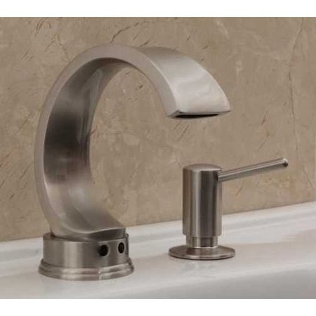 MACFAUCETS Electronic Hands Free Faucet with Manual Soap Dispenser FA400-106S